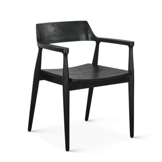 23" Dining Chair in Black