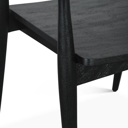 23" Dining Chair in Black