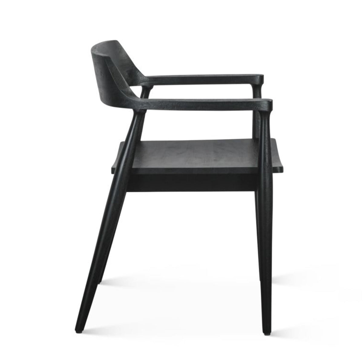 23" Dining Chair in Black