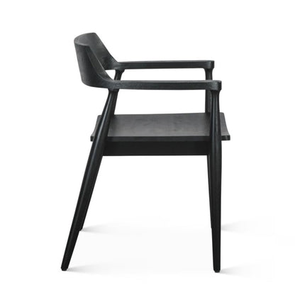 23" Dining Chair in Black