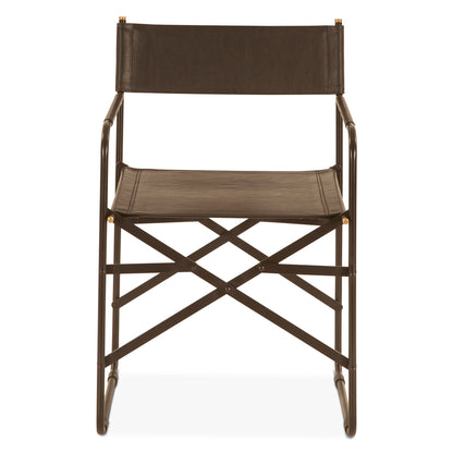 19" Director’s Chair in Black Leather