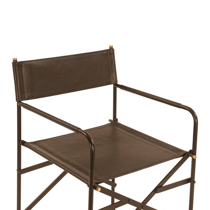 19" Director’s Chair in Black Leather