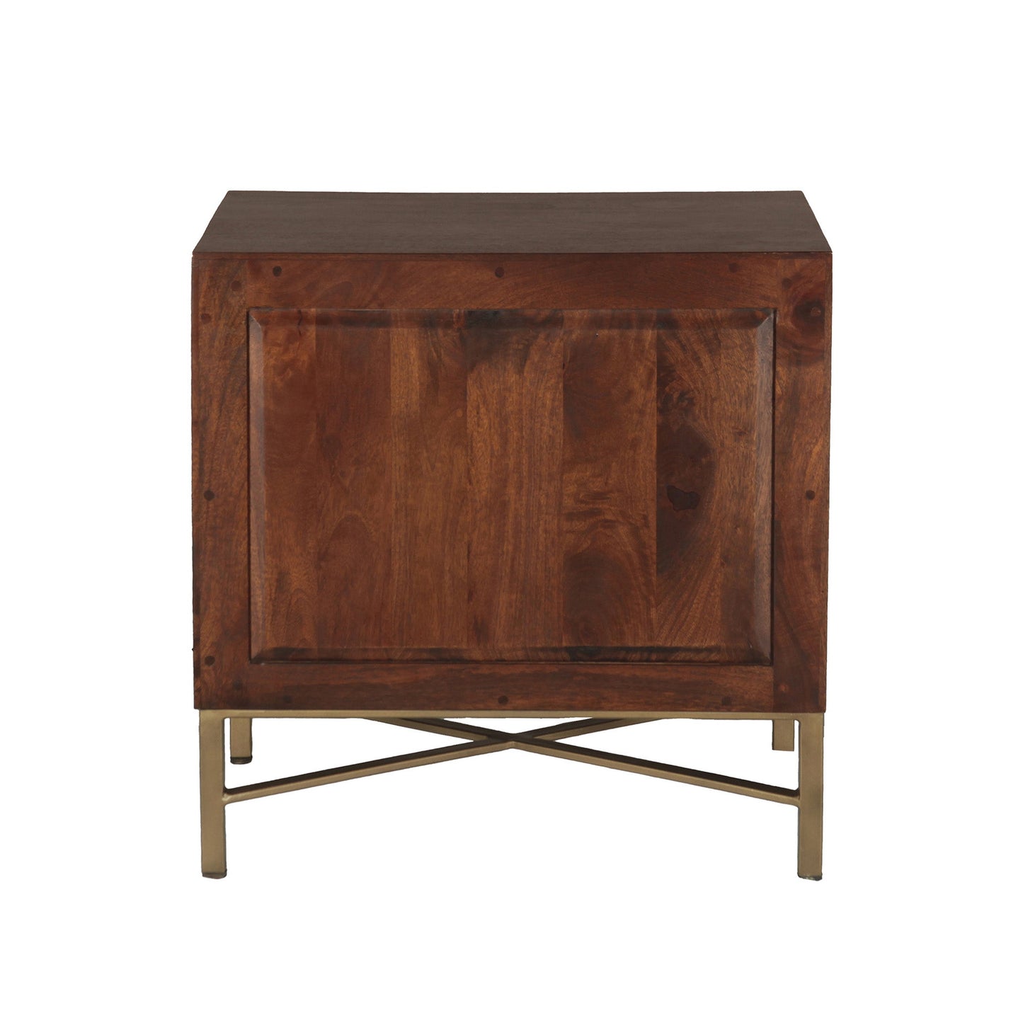 26" Honey Brown Nightstand