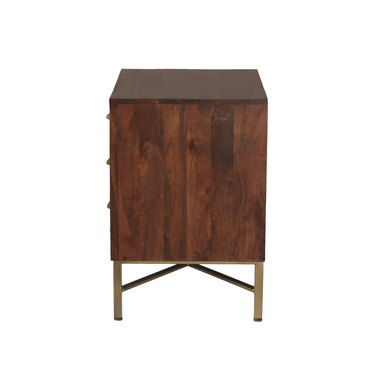 26" Honey Brown Nightstand
