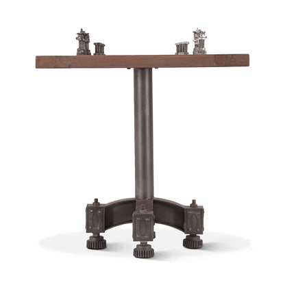 30" Reclaimed Wood Chess Bistro Table