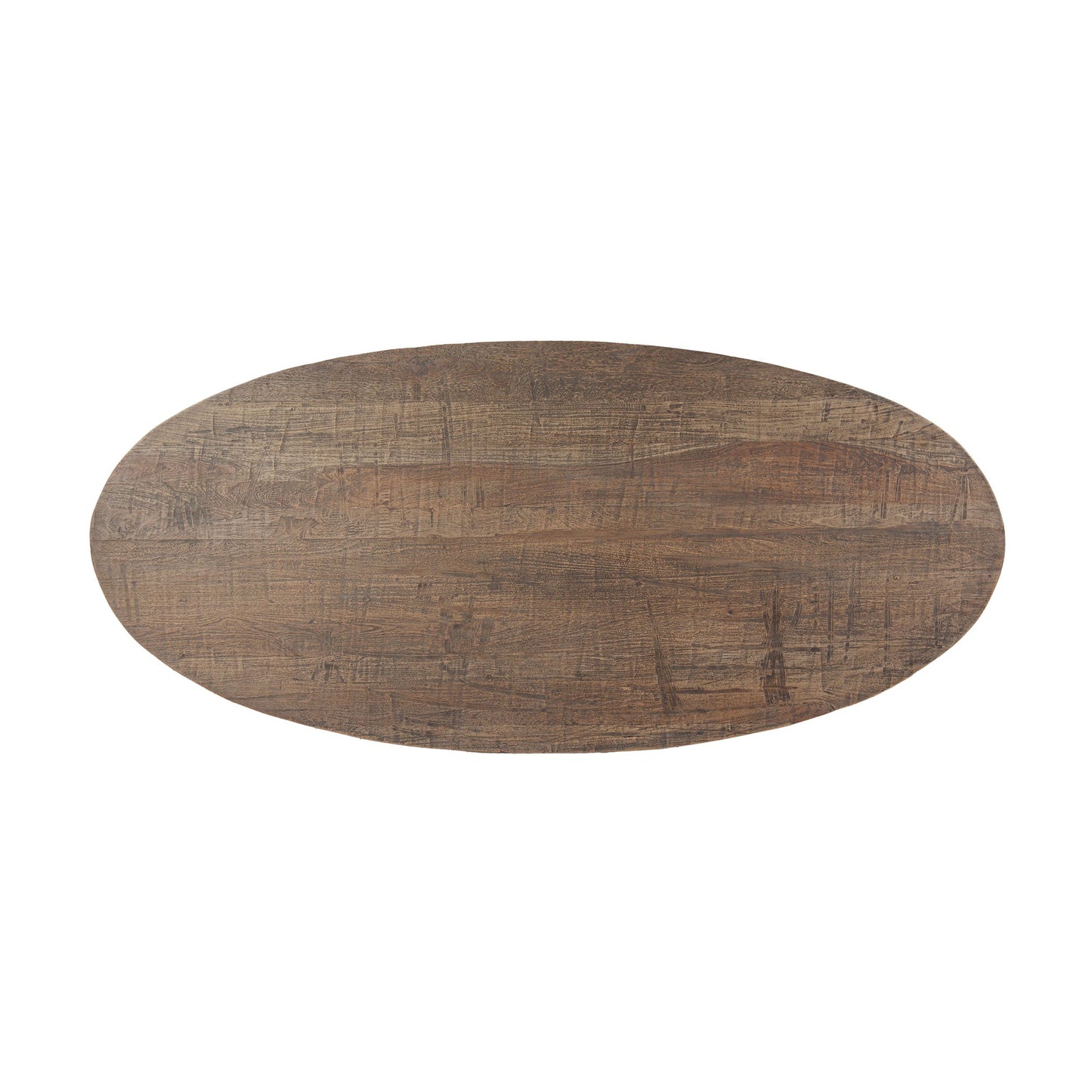 96" Reclaimed Wood Oval Dining Table