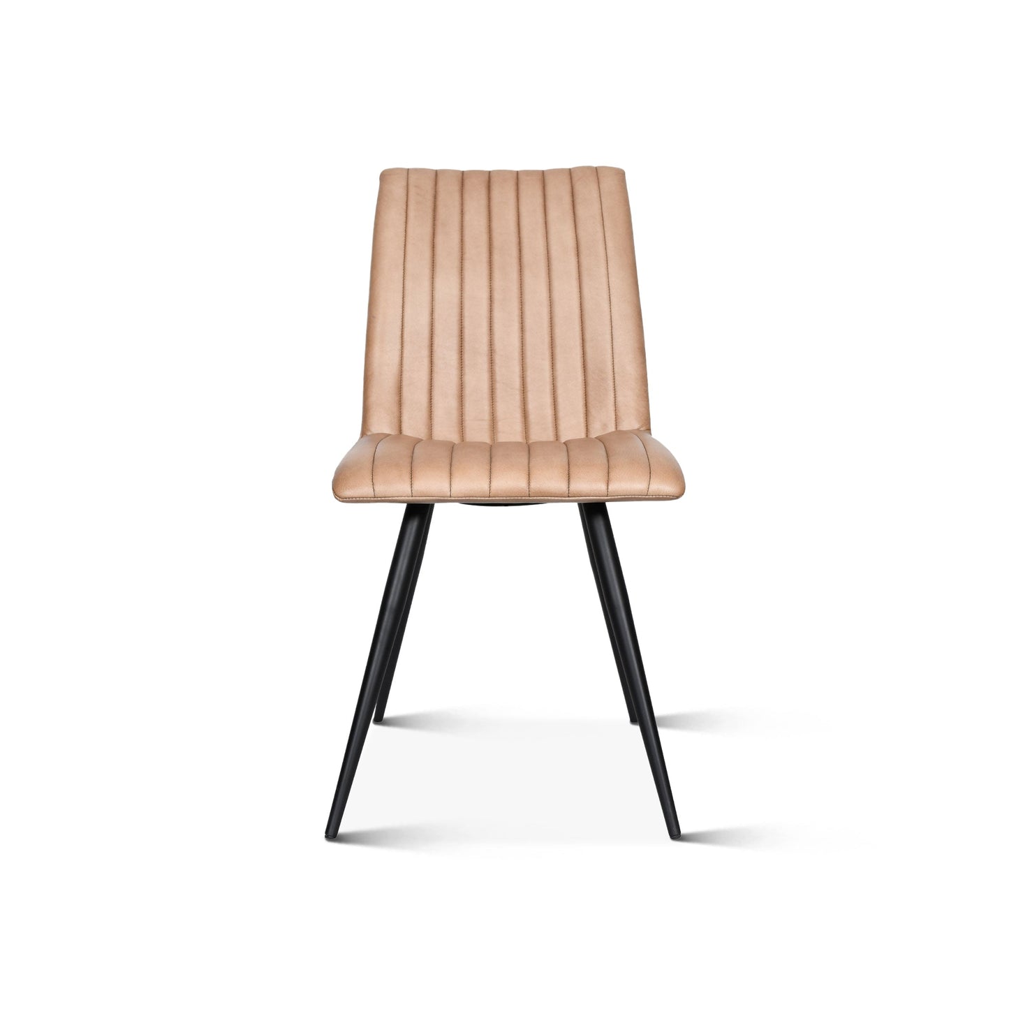 19" Dining Chair in Antique Ivory Leather