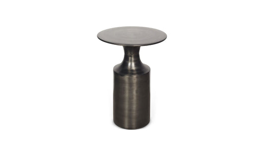 14.5" Zinc Aluminum Side Table