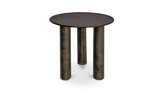 20" Deep Bronze Aluminum Side Table