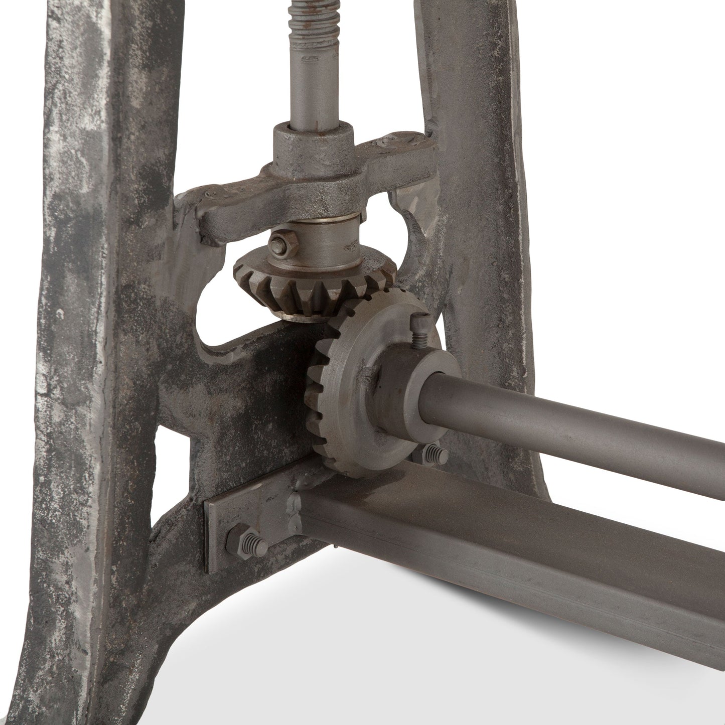 63" Natural Wood Adjustable Drafting Desk