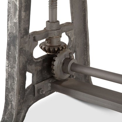 63" Natural Wood Adjustable Drafting Desk