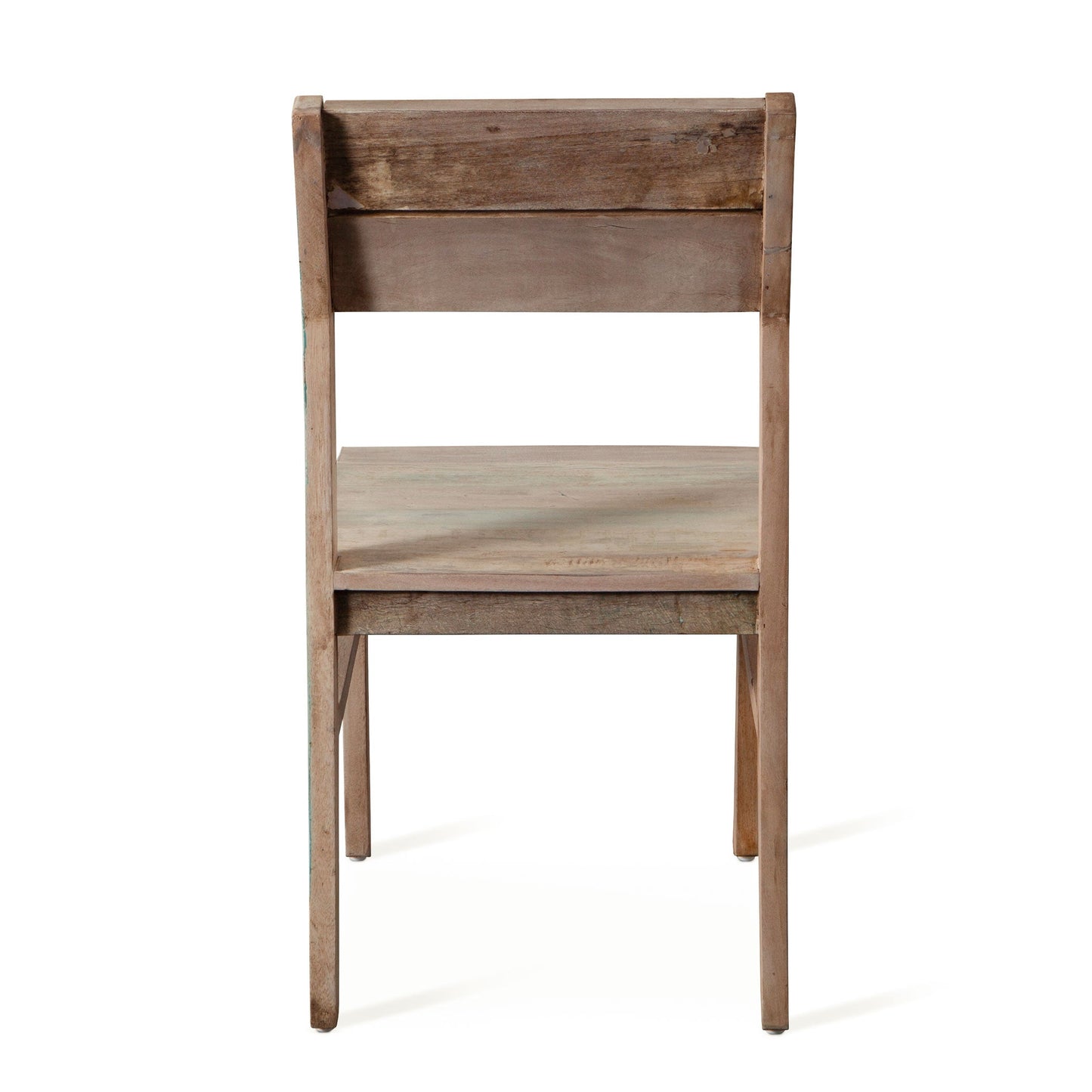 17" Dining Chair in Vintage Teal Reclaimed Wood
