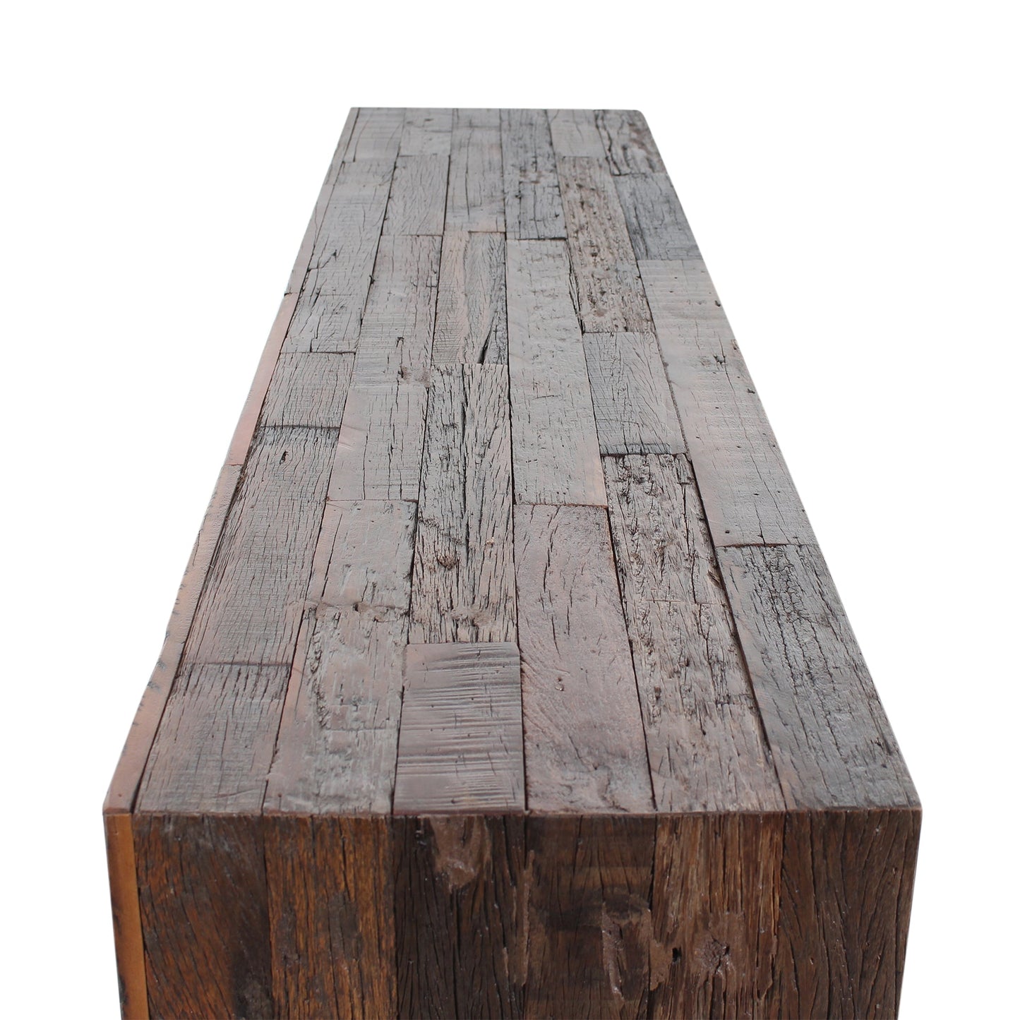 80" Graywash Reclaimed Wood Sideboard