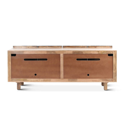 80" Blackwash Mango Wood Sideboard