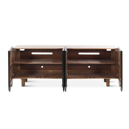 80" Blackwash Mango Wood Sideboard
