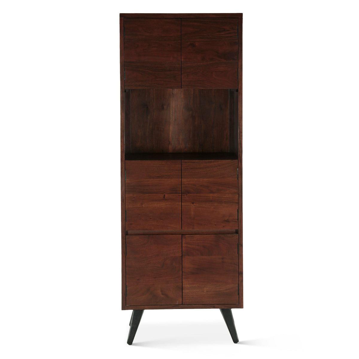 28" Walnut Bar Cabinet