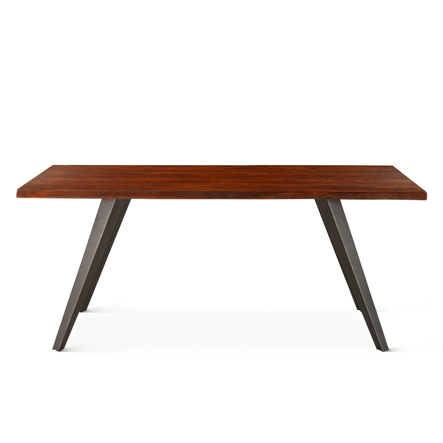 68" Walnut Live Edge Dining Table