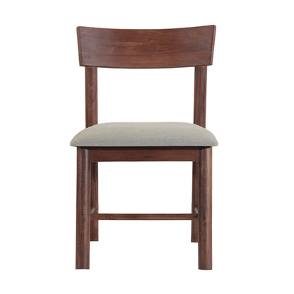 20" Walnut Dining Chair