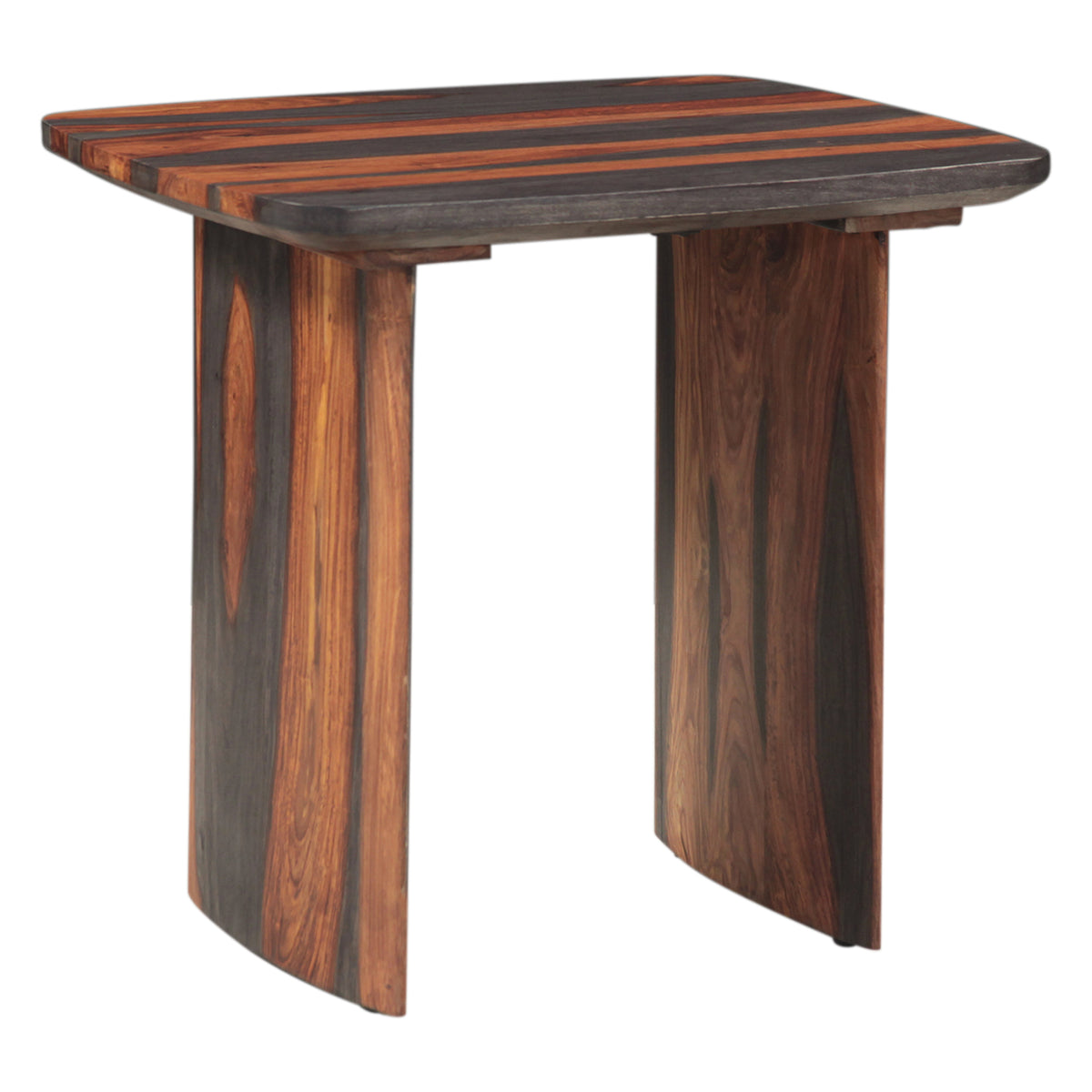 26" Capri Sheesham Side Table