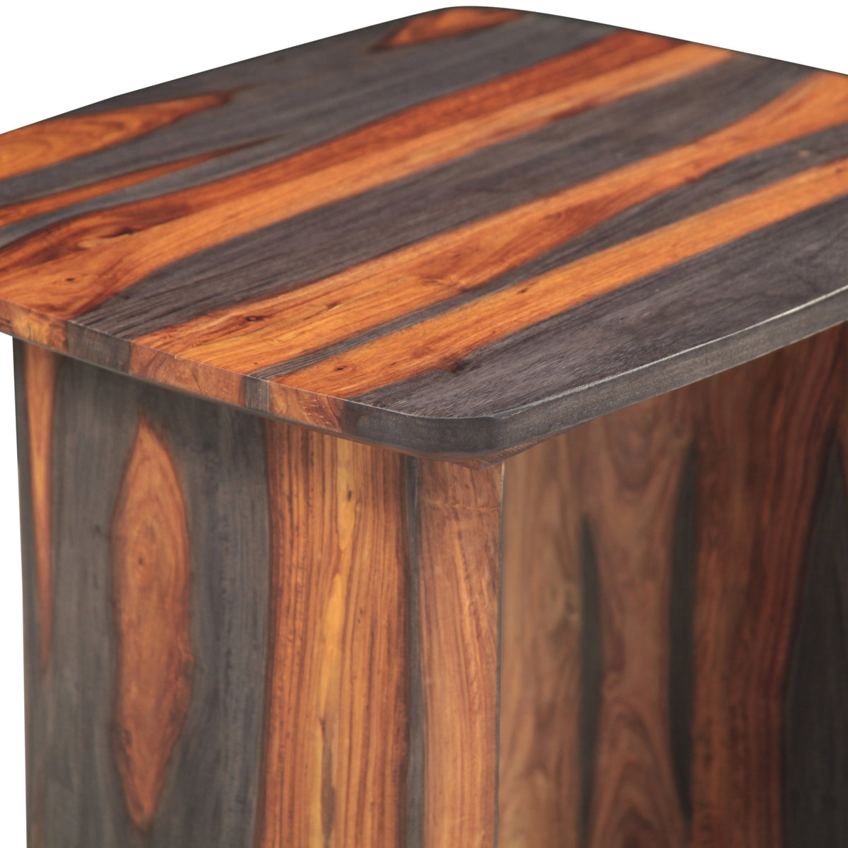 26" Capri Sheesham Side Table
