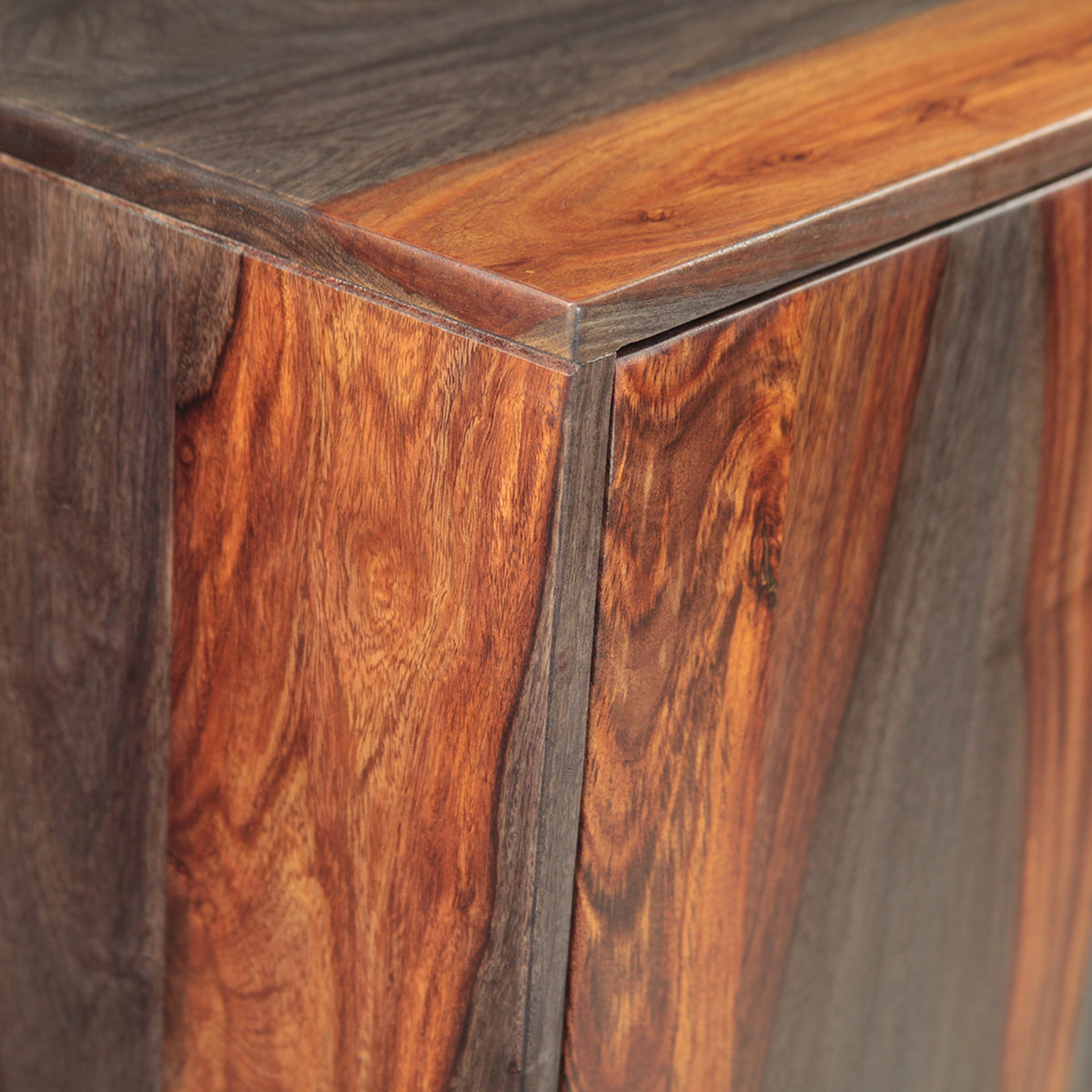 35" Capri Sheesham Bar Cabinet