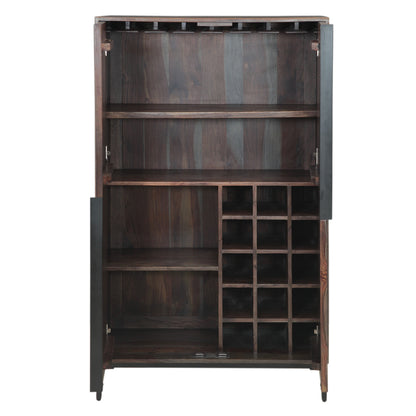 35" Capri Sheesham Bar Cabinet