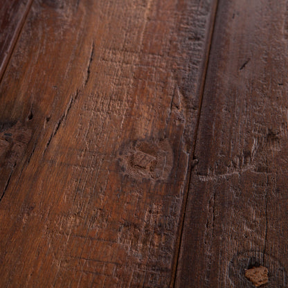 83" Reclaimed Teak Adjustable Dining Table