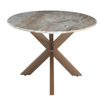 70" Sawar Marble Oval Dining Table
