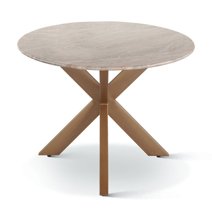 90" Sawar Marble Oval Dining Table