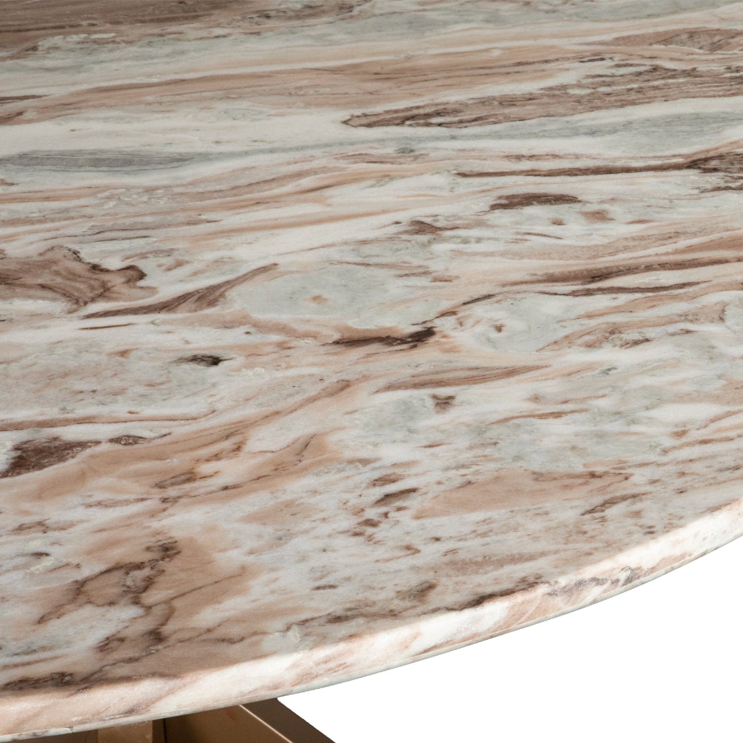 48" Sawar Marble Round Dining Table
