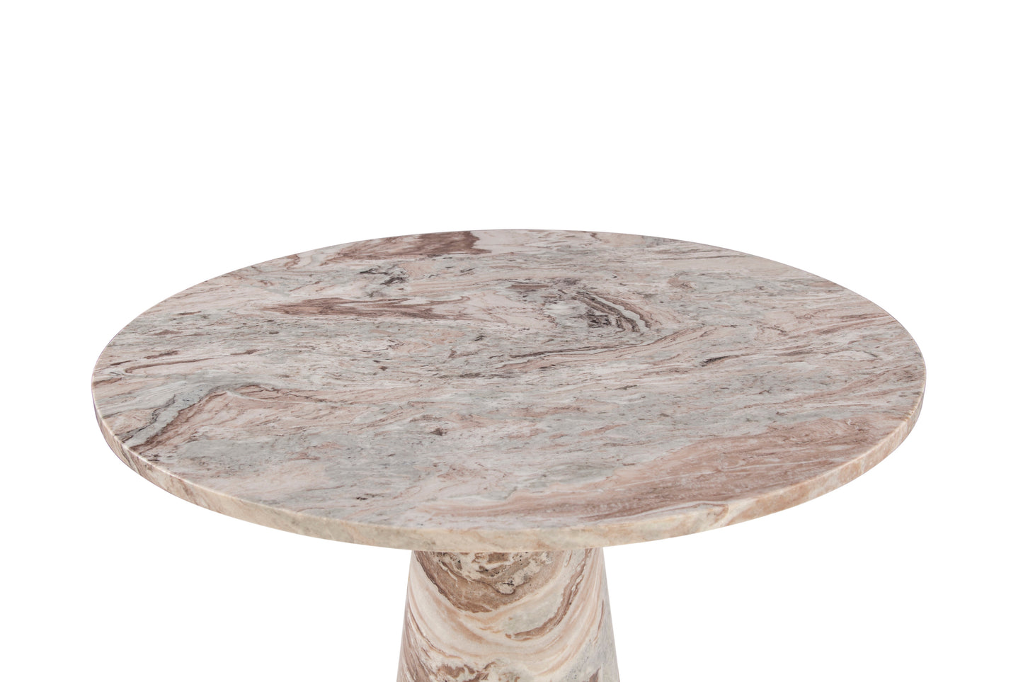 48" Brown Toronto Marble Dining Table