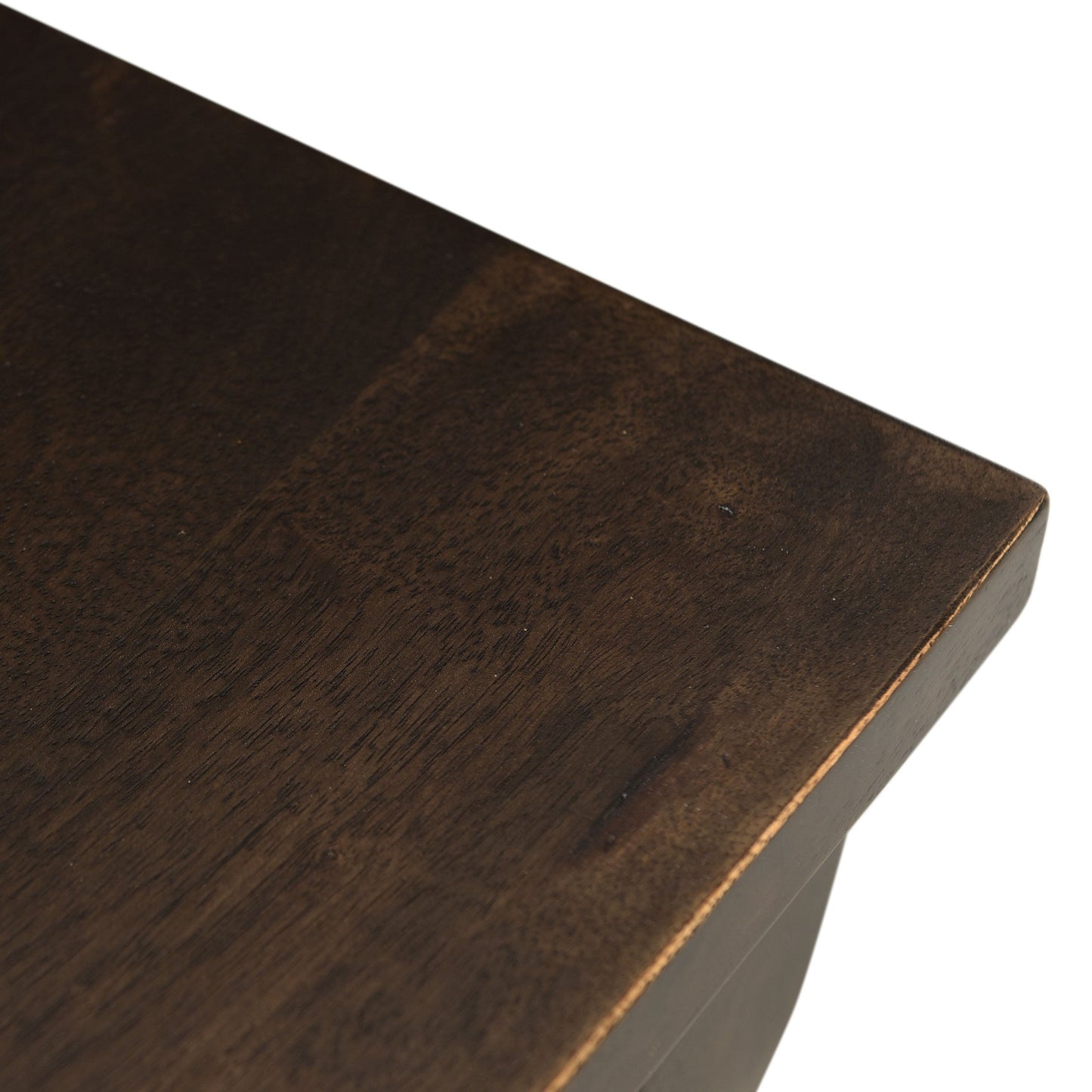 18" Vintage Brown Wood Dining Chair