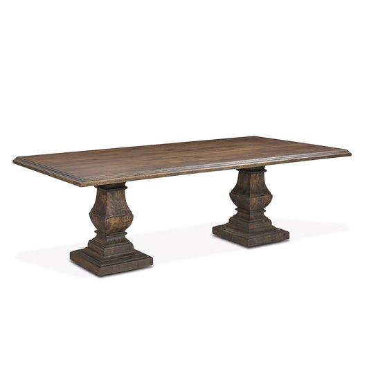 84" Weathered Mango Dining Table