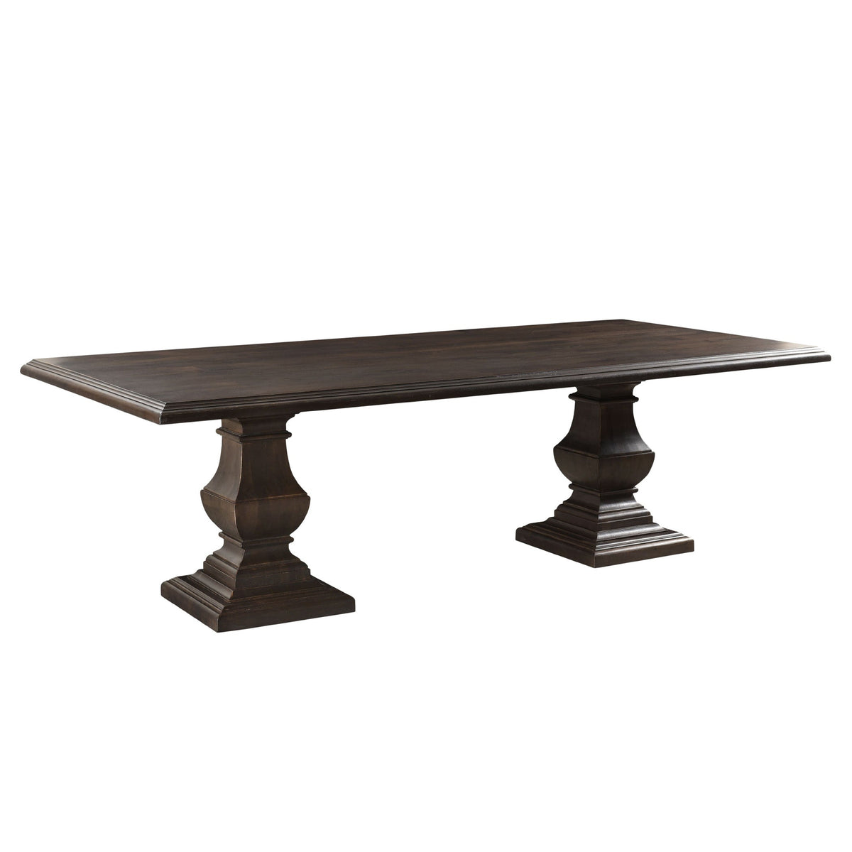 98" Vintage Brown Dining Table