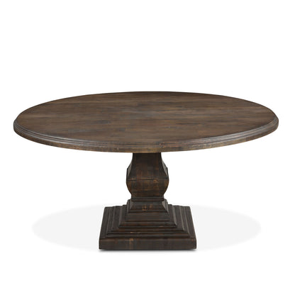 60" Weathered Mango Round Dining Table
