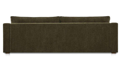 91" Cedar Green Upholstered Sofa