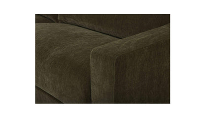 91" Cedar Green Upholstered Sofa
