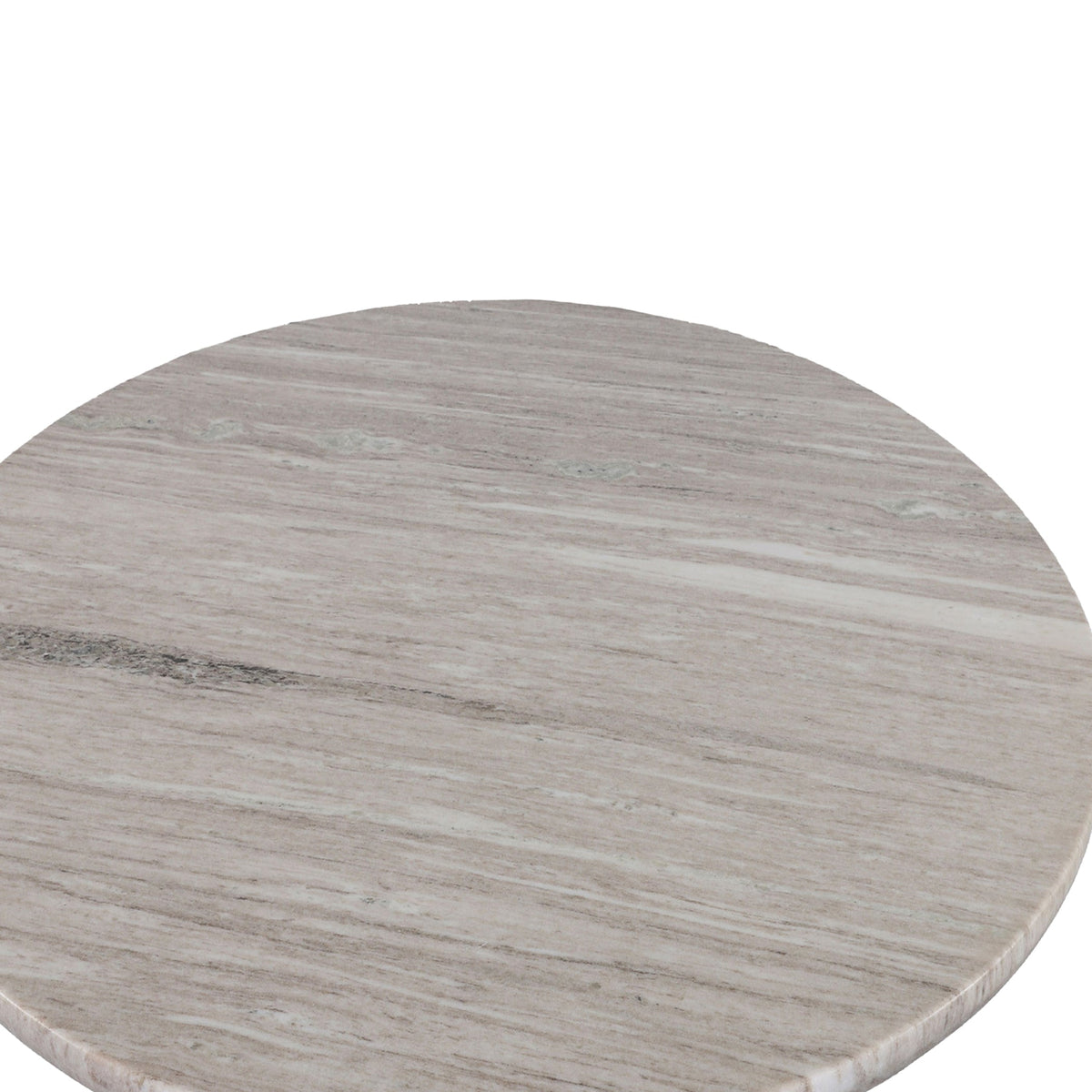 48" Brown Lajaria Marble Round Dining Table