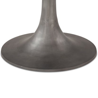 48" White Marble Round Dining Table