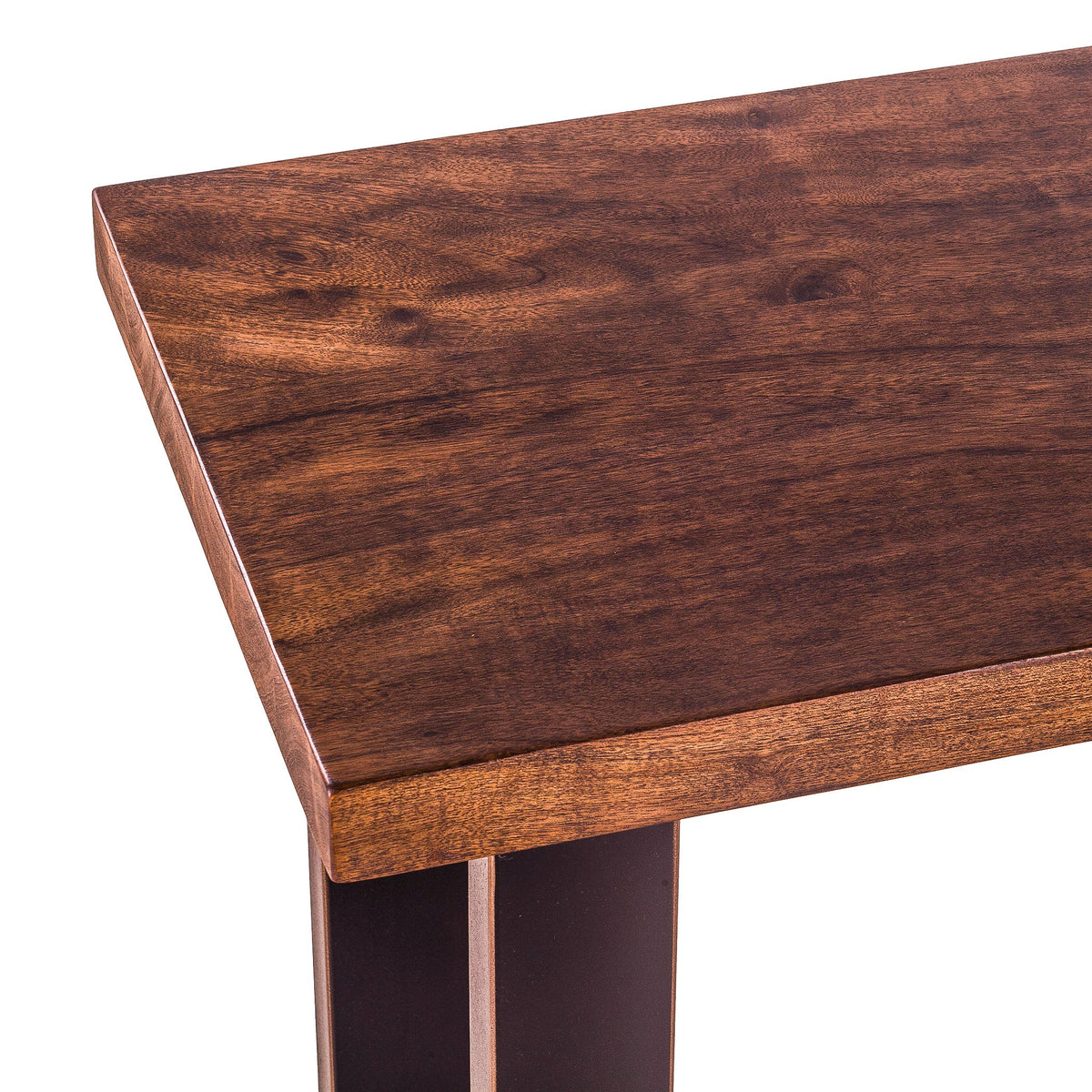 70" Tawny Brown Acacia Wood Console Table