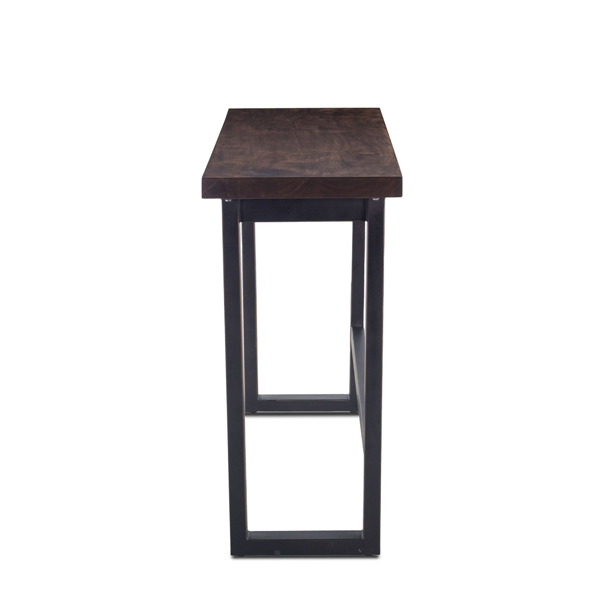 70" Tawny Brown Acacia Wood Console Table