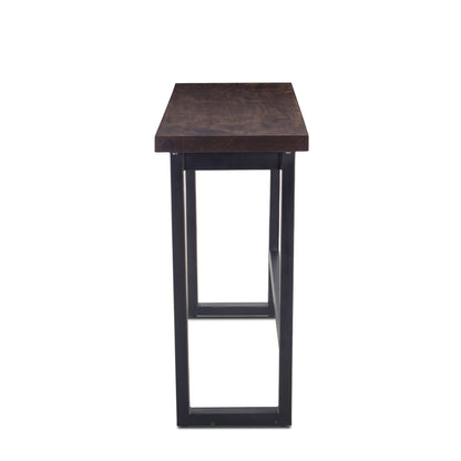 70" Tawny Brown Acacia Wood Console Table
