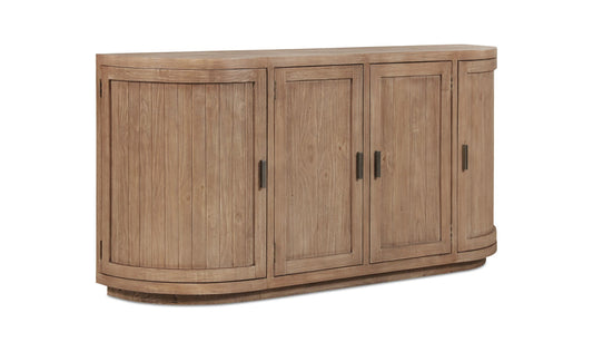 71" Natural Wood Sideboard