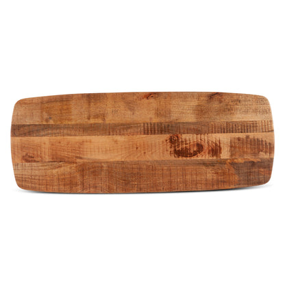 52" Natural Mango Wood Console Table