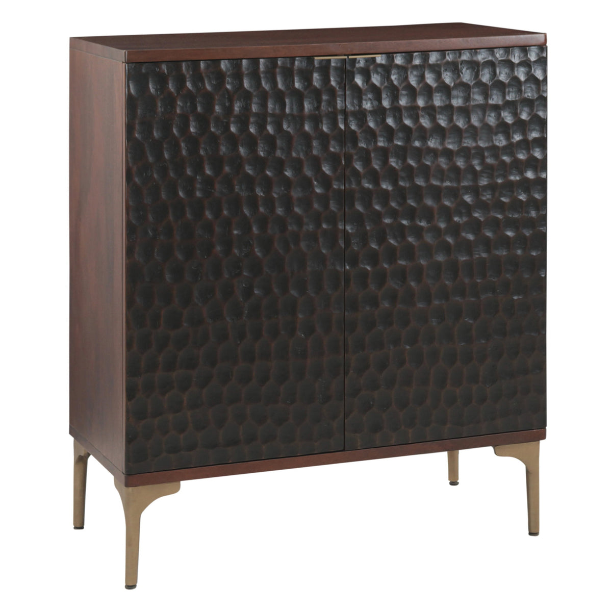 39" Two Tone Mango Bar Cabinet