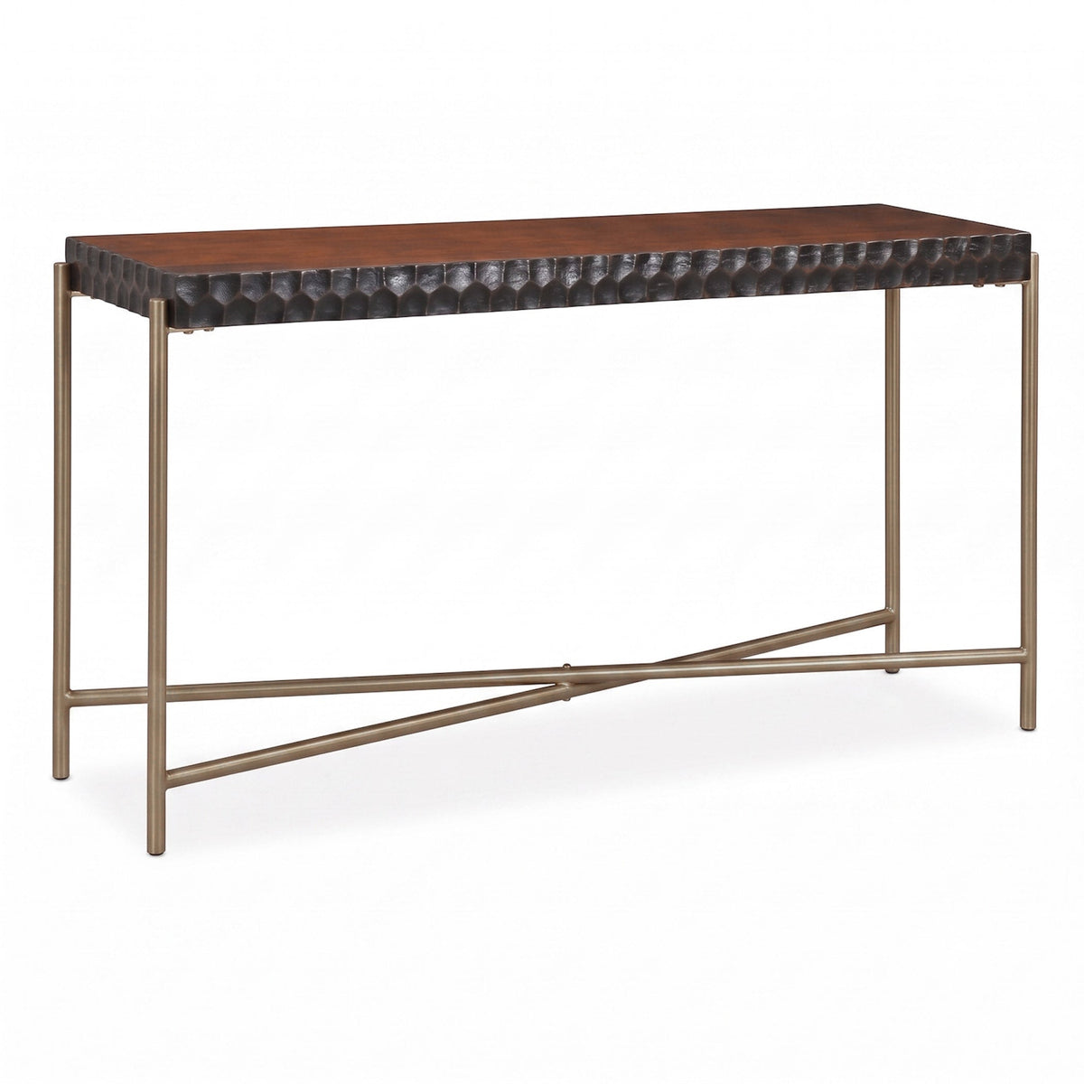 16" Two Tone Mango Console Table