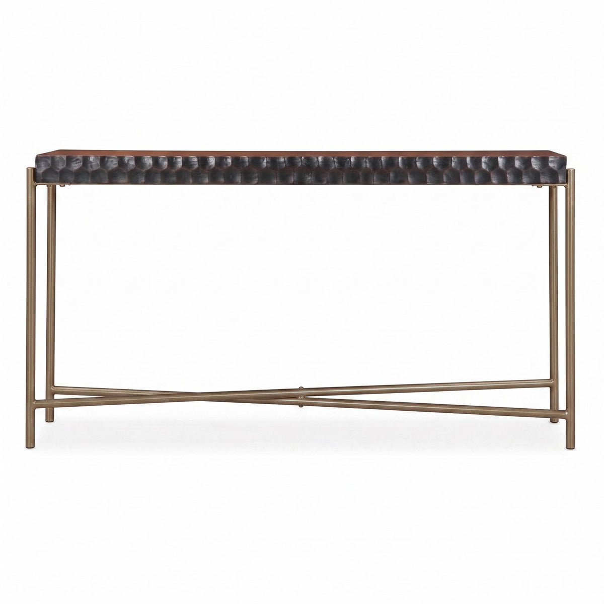 16" Two Tone Mango Console Table