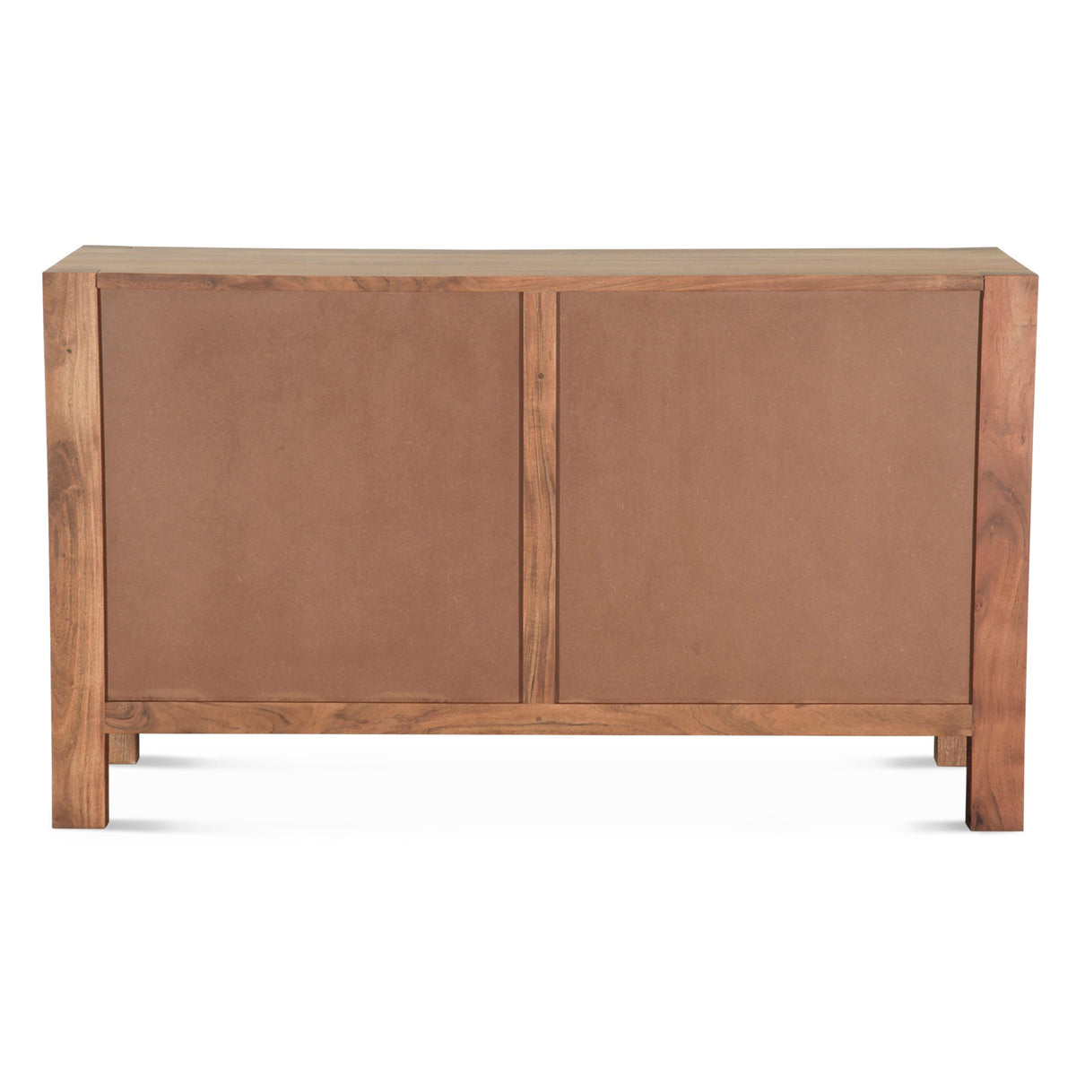 60" Brushed Acacia Wood Dresser