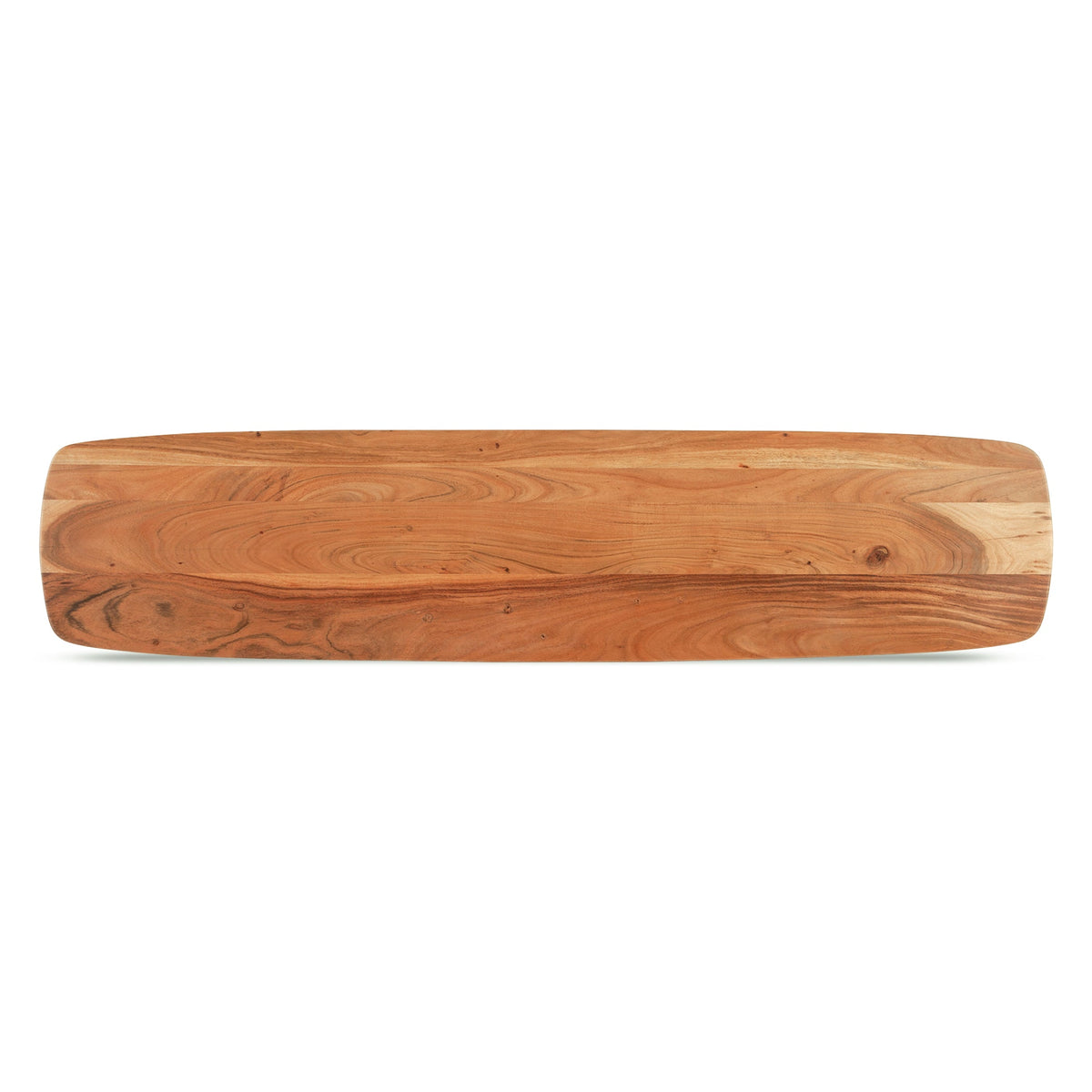 68" Smoked Acacia Bench