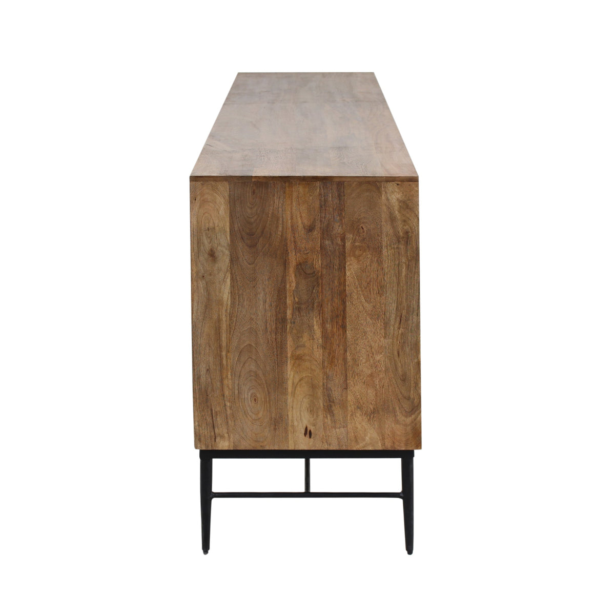80" Natural Mango Wood Sideboard